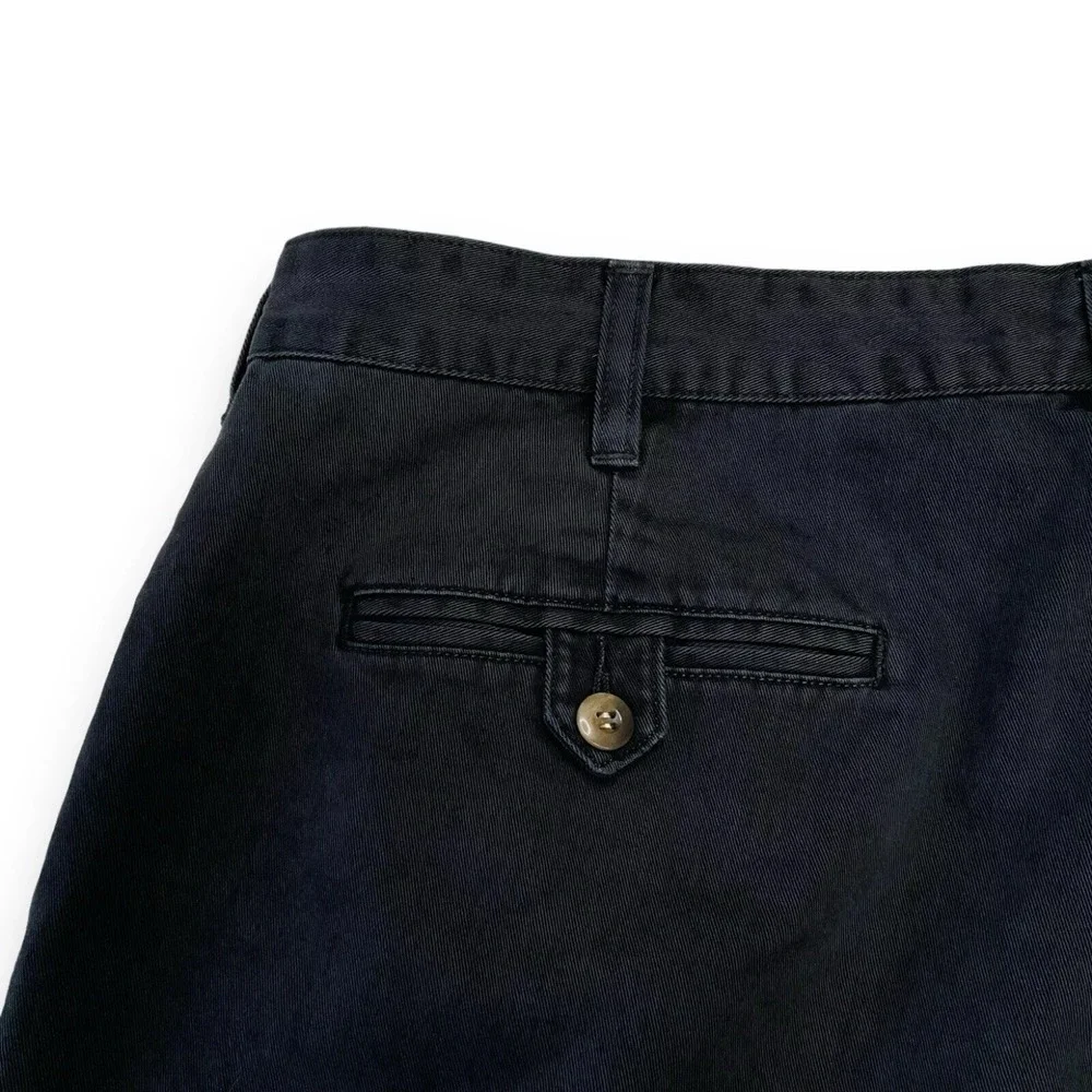 Tommy Hilfiger Golf Pants Men 30 (ACTUAL 35x27) Black Vintage Chino Twill Casual